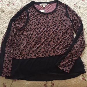MK Long sleeve top
